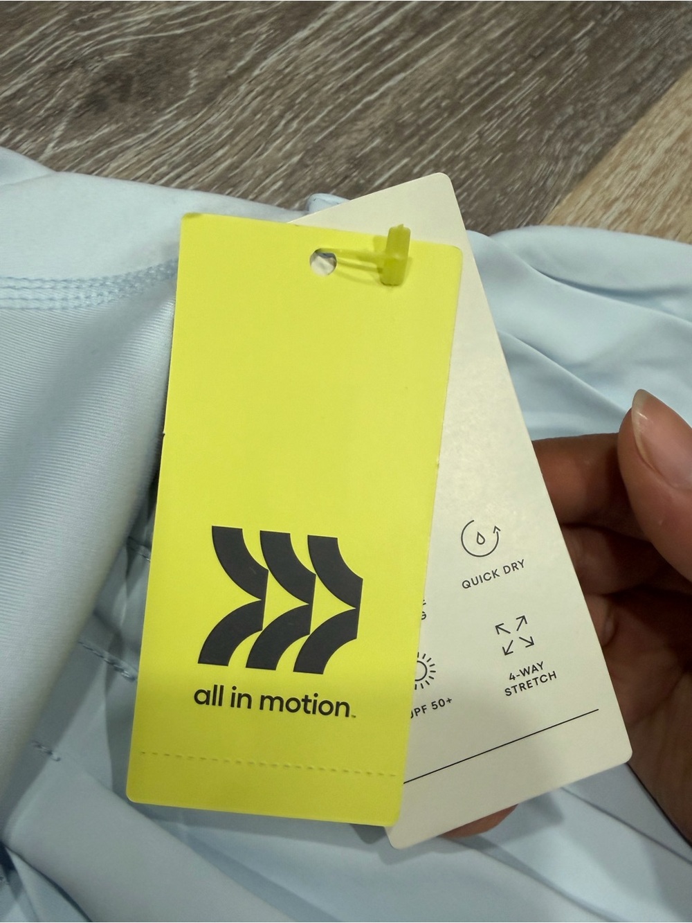 all in motion Light Blue Pleated Tennis Skort - Picture 2 of 9